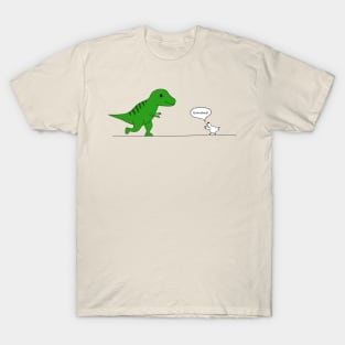 Dinosaur Grandma (chicken evolution) T-Shirt